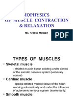 Excitation & Contraction of Skeletal & Smooth Muscle