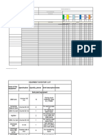 CHE-QMS-F-014 PM Plan