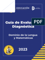 Guia Evaluacion Diagnostica Dom Lengua y Mate