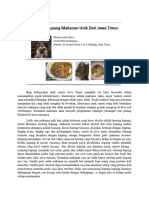 Lontong Kupang Makanan Unik Dari Jawa Timur
