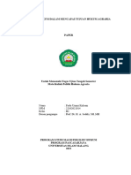 Paper by Firdauk - Politik Hukum Agraria