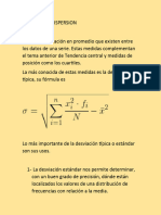 Medidas de Dispersion