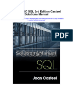 Oracle 12c SQL 3rd Edition Casteel Solutions Manual