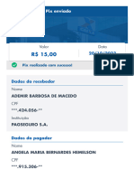 Valor Data: Comprovante de Pix Enviado