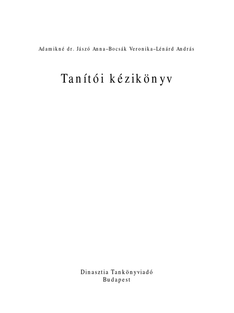 Kézikönyv Pdf