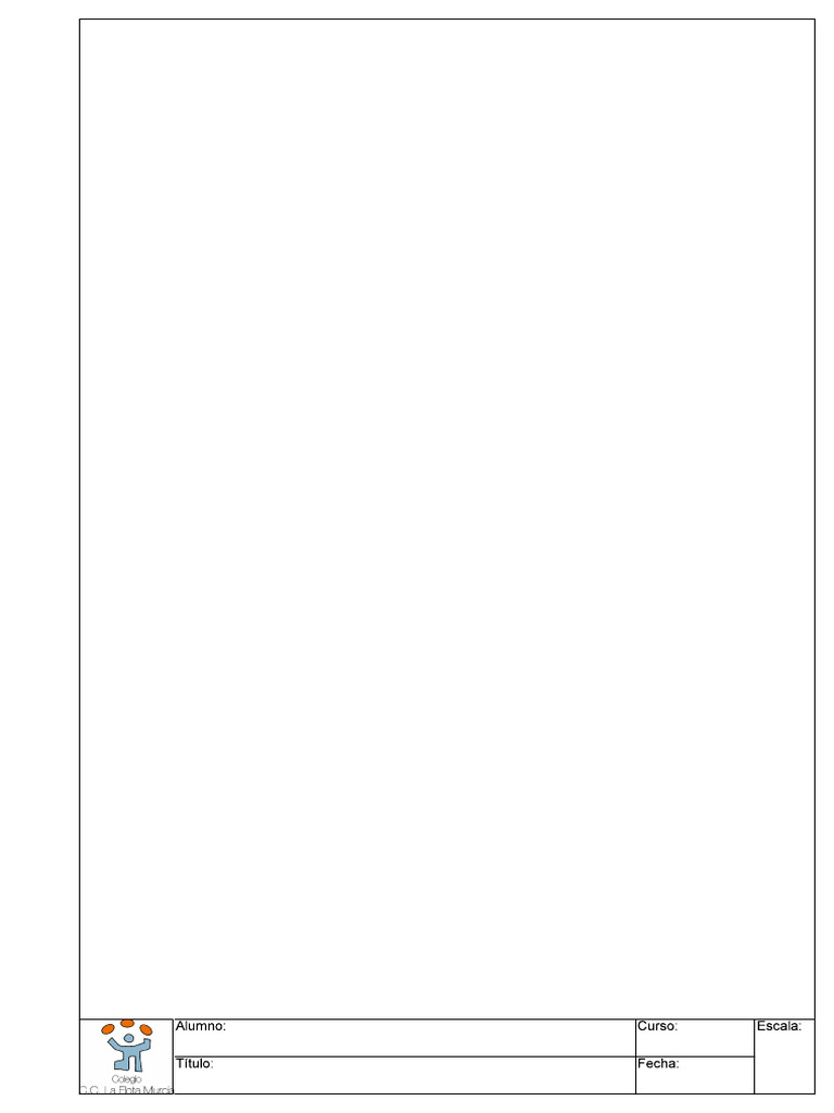 Technical Drawing Sheet | PDF
