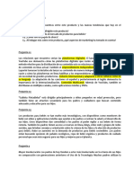 Práctica 01 - Aplicabilidad Del Marketing Preguntas