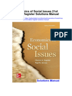 Economics of Social Issues 21st Edition Register Solutions Manual