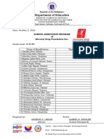 Mercury Drug School Assistance Program Grade VI RUBY