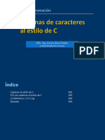 Cadenas Caracteres C++ Anexo