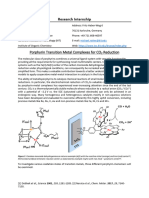 12-Porphyrin Transition Metal Complexes For CO2 Reduction