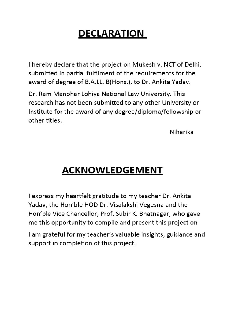 Declaration pdf