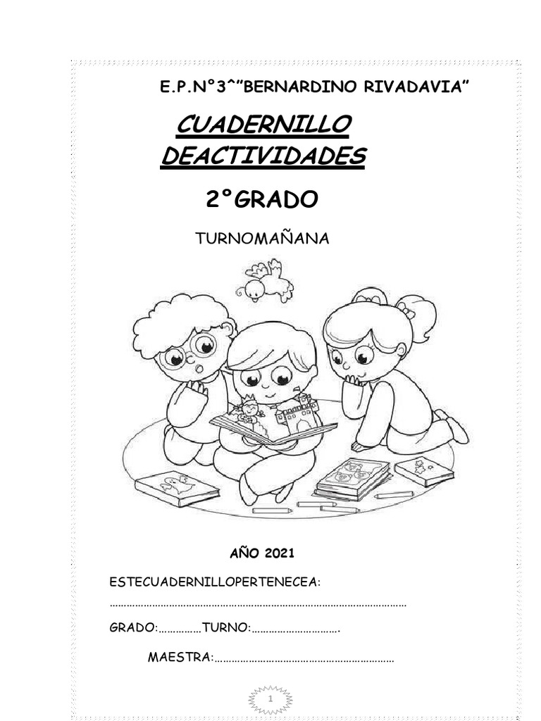 Actividades de Lengua para 2° Grado | PDF | Estudios de idiomas extranjeros