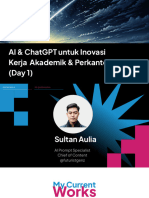 AI & ChatGPT Untuk Inovasi Kerja Akademik & Perkantoran (Day 1)