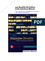 Employee Benefits 6th Edition Martocchio Solutions Manual