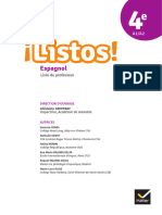 Listos 4e 2022 Livre Du Professeurpdf