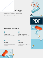 Pharmacology - Bachelor of Science in Nursing by Slidesgo