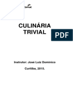 Fichas Técnicas - Culinária Trivial