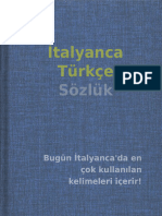 Dictionary Italian Turkish