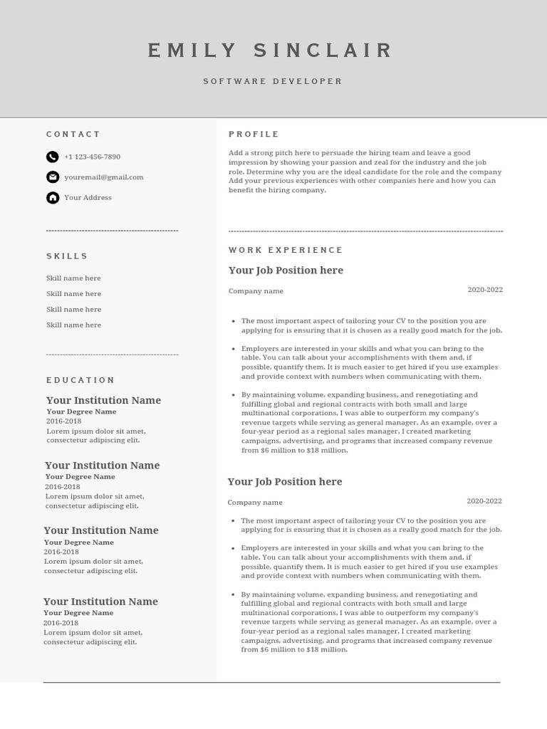 Minimalist White and Grey Professional - 1722219616