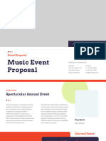 Music Event Sponsorship Proposal