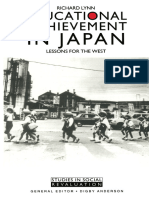 Educational Achievement in Japan Lessons For The West