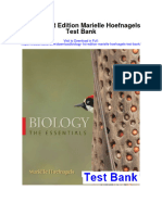 Biology 1st Edition Marielle Hoefnagels Test Bank