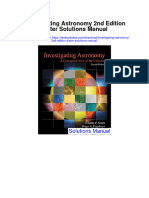 Investigating Astronomy 2nd Edition Slater Solutions Manual