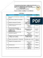 Agenda - Foro-Legislación Ii