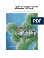 Brock Biology of Microorganisms 15th Edition Madigan Test Bank