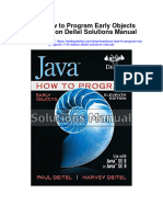 Java How To Program Early Objects 11th Edition Deitel Solutions Manual