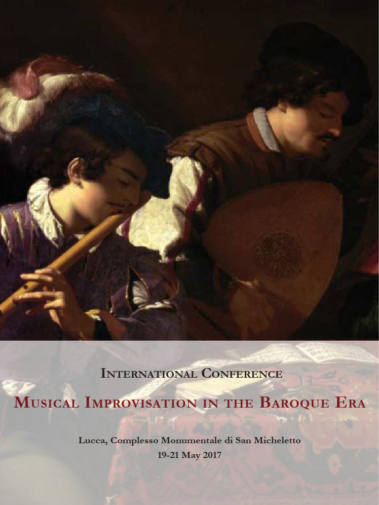 Musical Improvisation in The Baroque Era | PDF | Singing | Methodology