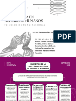 Gráfica Mapa Conceptual de Comunicación Moderno Azul