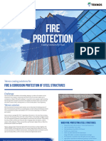 Zaštitna Obloga Za Čelik U Požarima
