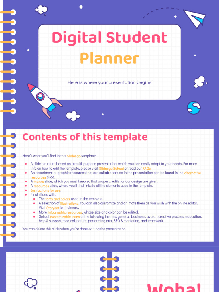 Digital student planner pdf planets planets in astrology