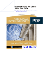 Legal Environment Today 8th Edition Miller Test Bank