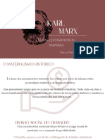Marx Karl: Ideias e Pensamentos Marxista