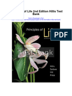 Principles of Life 2nd Edition Hillis Test Bank