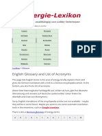 German Energy Glossary