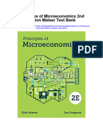 Principles of Microeconomics 2nd Edition Mateer Test Bank