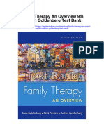 Family Therapy An Overview 9th Edition Goldenberg Test Bank