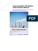 Macroeconomics Canadian 14th Edition Mcconnell Solutions Manual