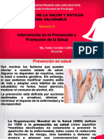 Semana 3 Intervencion en La Promocion y Prevencion de La Salud