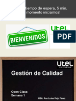 Gestion de La Calidad Semana 1