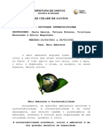 8 Anos Roteiro 4 - Atividade Interdisciplinar