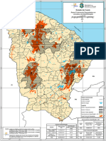 Mapa Do Ceará - Desertificação 2016