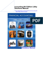Financial Accounting 9th Edition Libby Solutions Manual