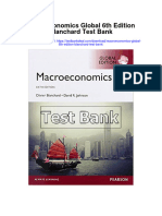 Macroeconomics Global 6th Edition Blanchard Test Bank