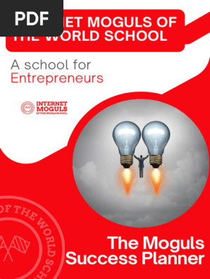 The Moguls Success Planner