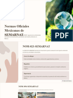 Normas Oficiales Mexicanas de SEMARNAT